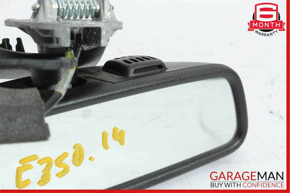 10-16 Mercedes W212 E350 E400 Coupe Interior Rear View Mirror Black 2048104217