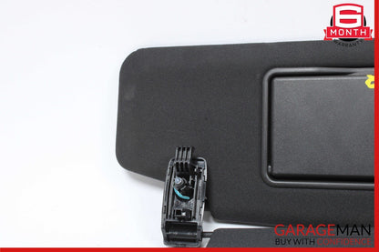 10-16 Mercedes W212 E350 E400 Right Passenger Side Sunvisor Sun Visor Black OEM