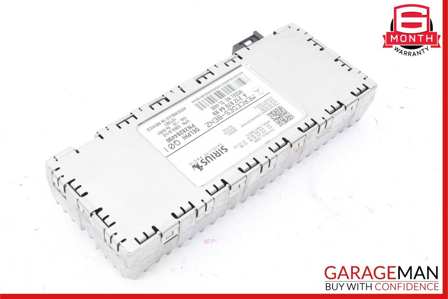 10-17 Mercedes X204 GLK350 CLS550 Sirius Satellite Radio Receiver 2128705689 OEM