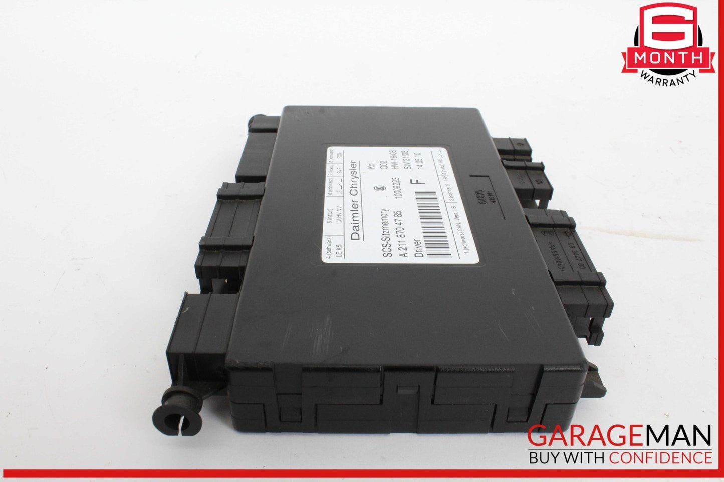 03-12 Mercedes R171 SLK300 CLS550 SLK350 Seat Control Module Left Side OEM