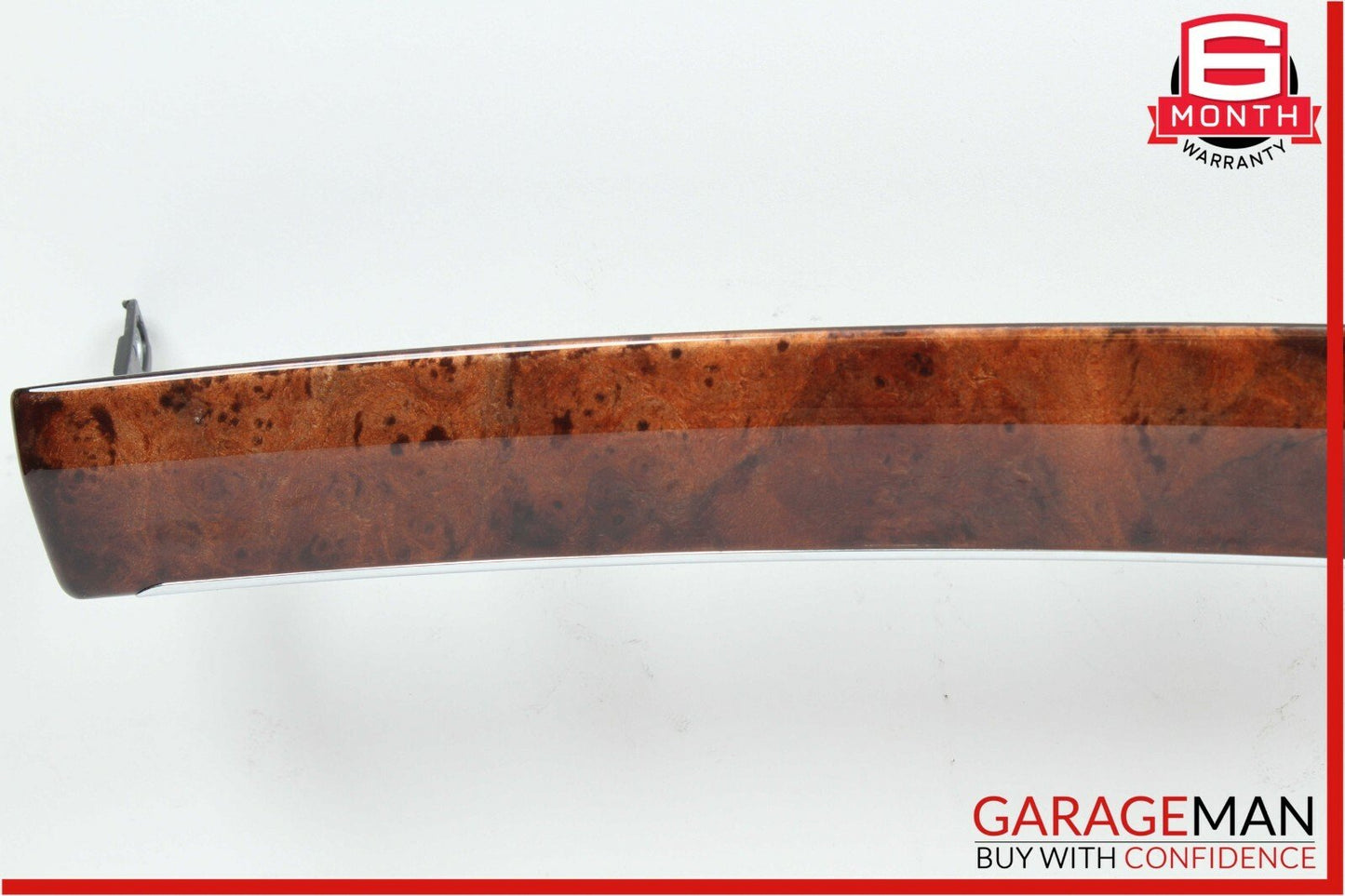 07-09 Mercedes W221 S550 Front Dashboard Trim Panel Cover Bezel Wood OEM