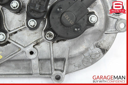 06-10 Mercedes W221 S550 CL550 Front Right Engine Timing Chain Cover Plate