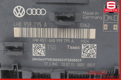 11-18 Audi A8 Quattro Rear Right Side Door Control Module 4H0959795 OEM