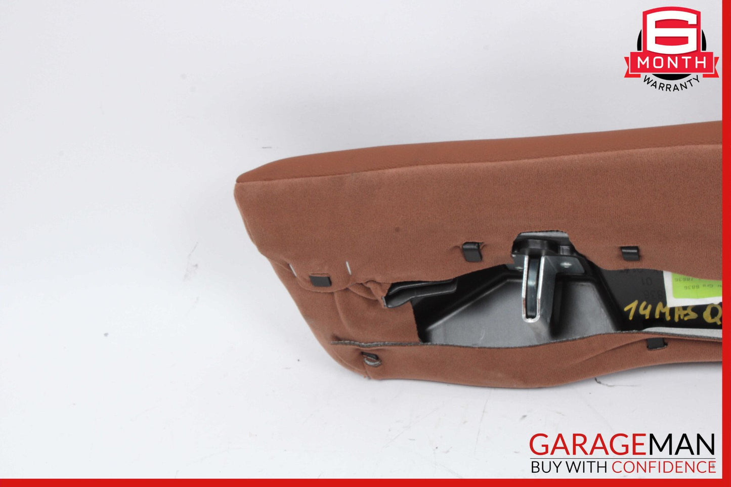14-17 Maserati Ghibli Rear Left Side Seat Pad Bolster Cushion Cover OEM