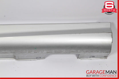 08-14 Mercedes C250 C280 AMG Sport Sedan Left Side Skirt Rocker Panel Silver