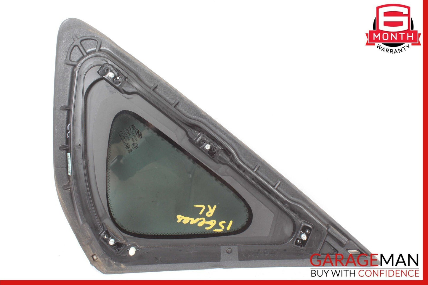 15-20 Hyundai Genesis Rear Left Side Quarter Glass Window Panel OEM