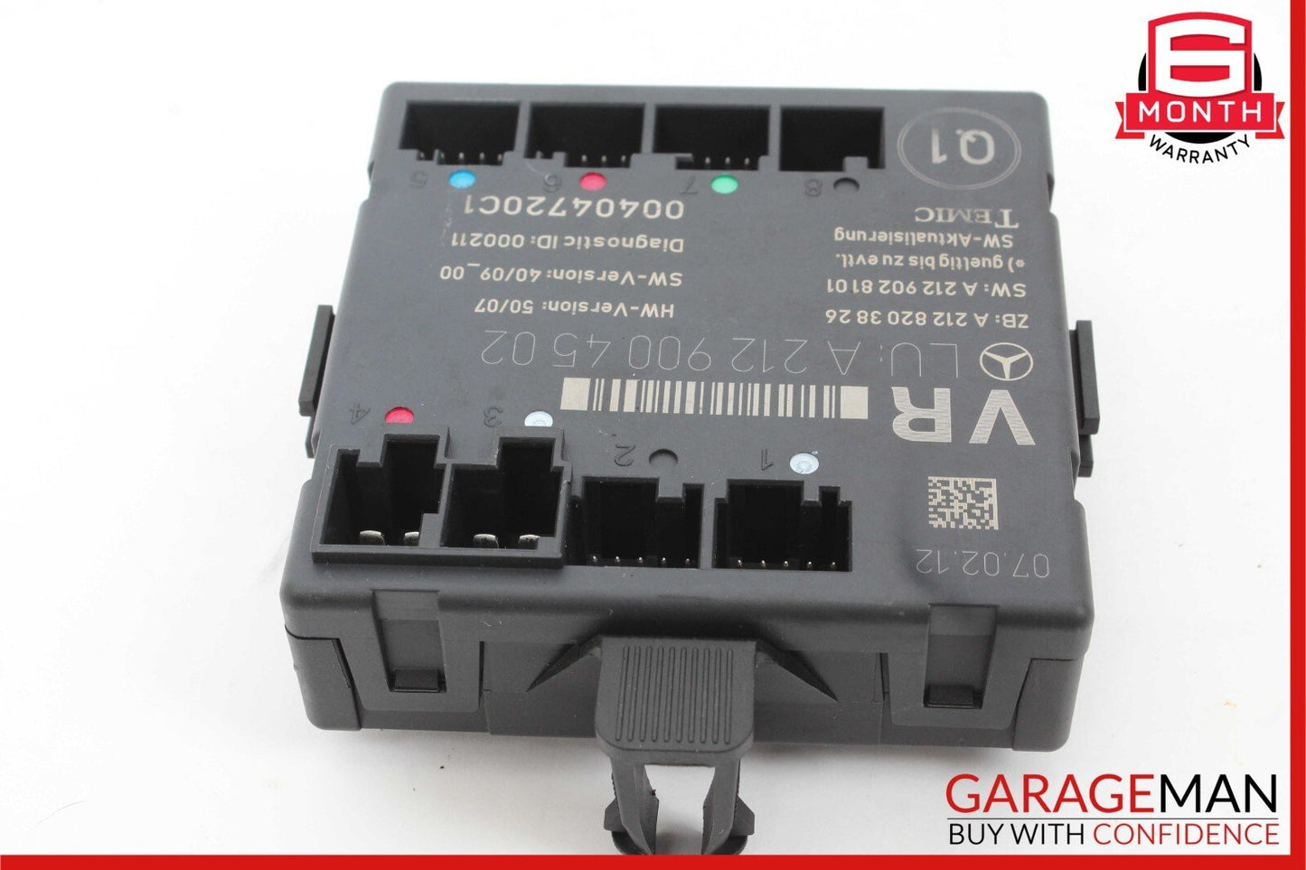 08-18 Mercedes W212 E550 C250 CLS550 Front Right Side Door Control Module Unit