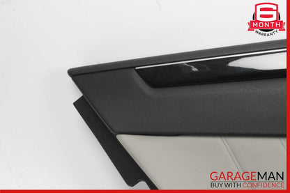 10-13 Mercedes W212 E350 E550 E400 Rear Left Side Interior Door Panel Assy Grey