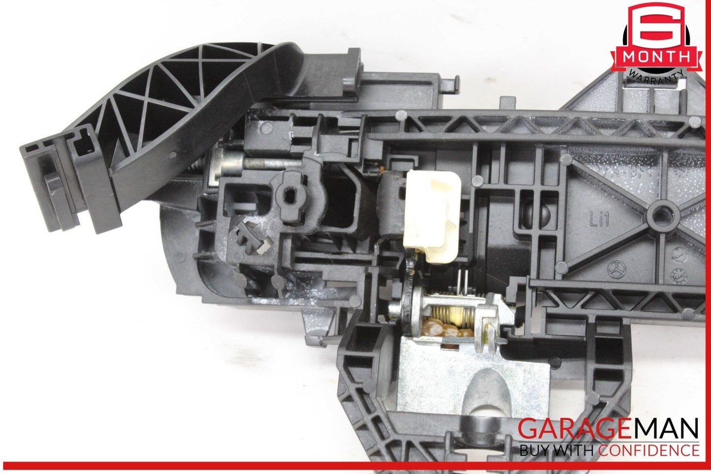 10-15 Mercedes X204 GLK350 GLK250 Rear Left Side Exterior Door Handle Black OEM