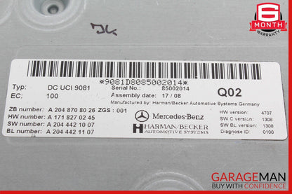 05-14 Mercedes R230 SL550 Communication Interface Module 2048708026 OEM