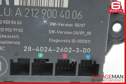 08-14 Mercedes W212 E350 C300 Rear Right Passenger Side Door Control Module OEM