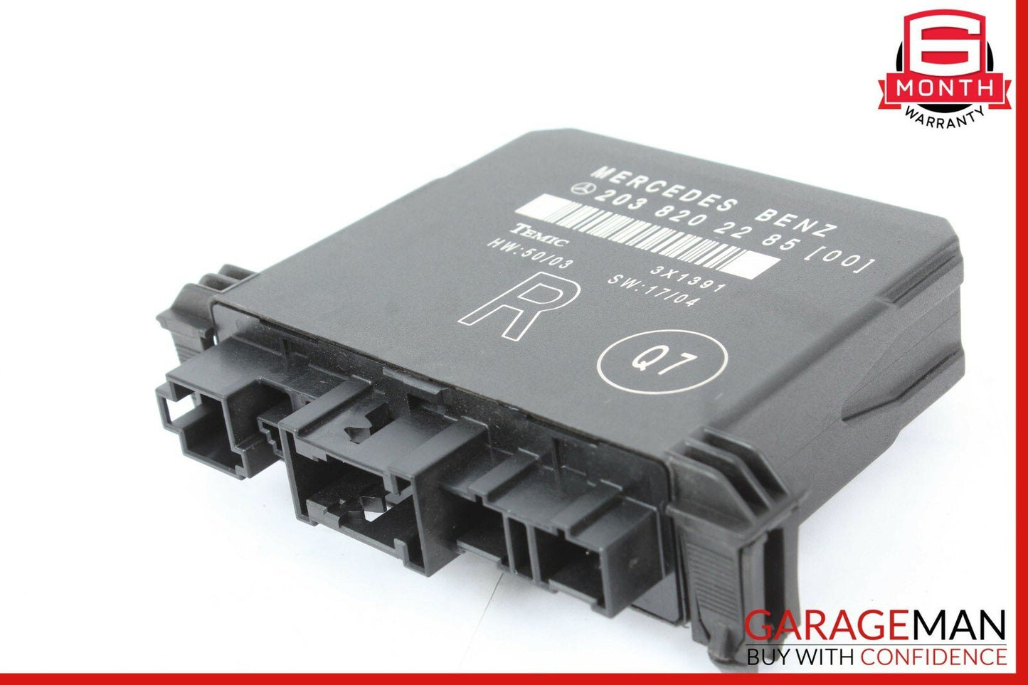 01-07 Mercedes W203 C230 C55 AMG Rear Right Side Door Controller Module Unit
