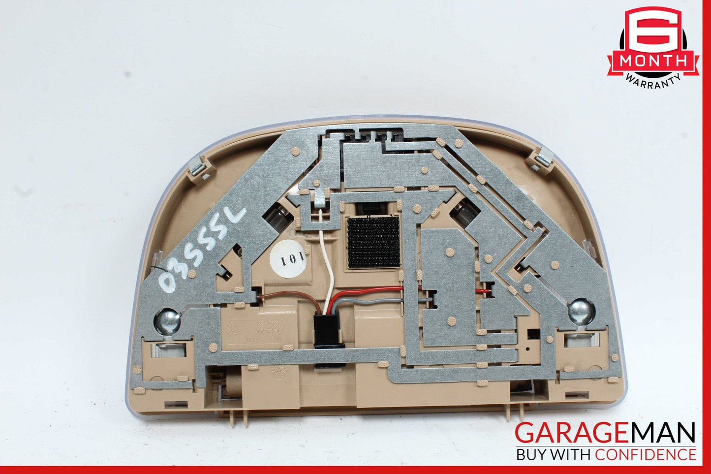 00-06 Mercedes W220 S430 S55 AMG Rear Headliner Reading Map Dome Light OEM