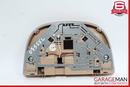 00-06 Mercedes W220 S430 S55 AMG Rear Headliner Reading Map Dome Light OEM