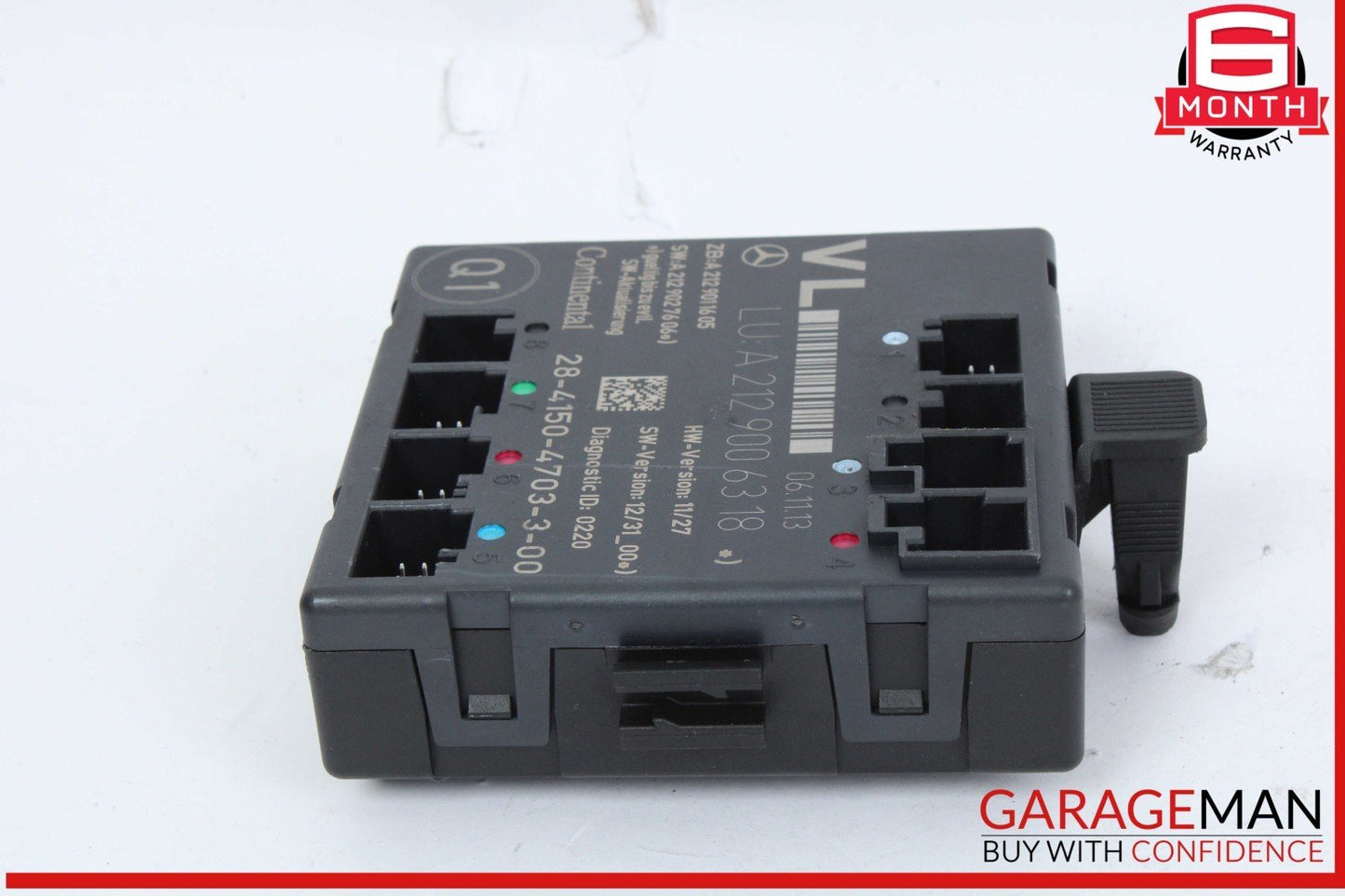 08-18 Mercedes W212 E250 C300 CLS550 Front Left Side Door Control Module OEM