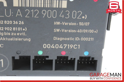 08-14 Mercedes W204 C300 C250 Front Right Passenger Side Door Control Module OEM