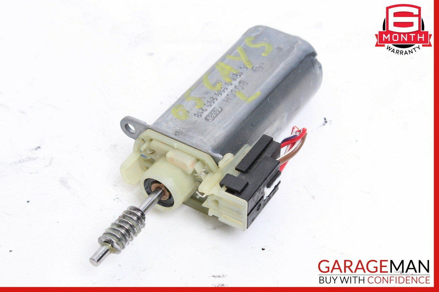 03-06 Porsche Cayenne 955 Front Left Driver Side Lower Seat Track Motor OEM