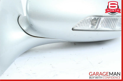 06-08 Mercedes W219 CLS500 Front Left Side Door Mirror Rear View Cubanite Silver