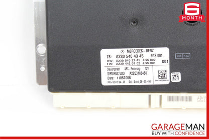 07-08 Mercedes R230 SL550 SL55 AMG ABC Suspension Active Body Control Module OEM