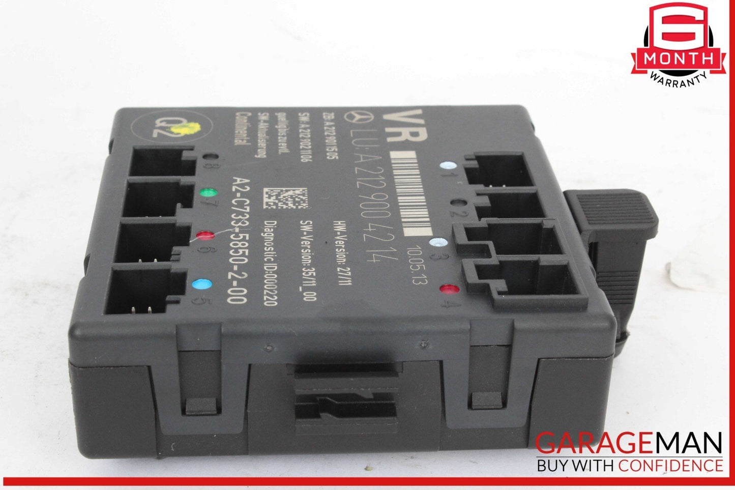 08-18 Mercedes W204 C350 E350 Front Right Side Door Control Module OEM