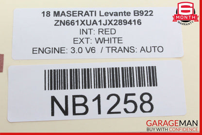 17-20 Maserati Levante Front or Rear Right Door Window Regulator Motor Unit OEM