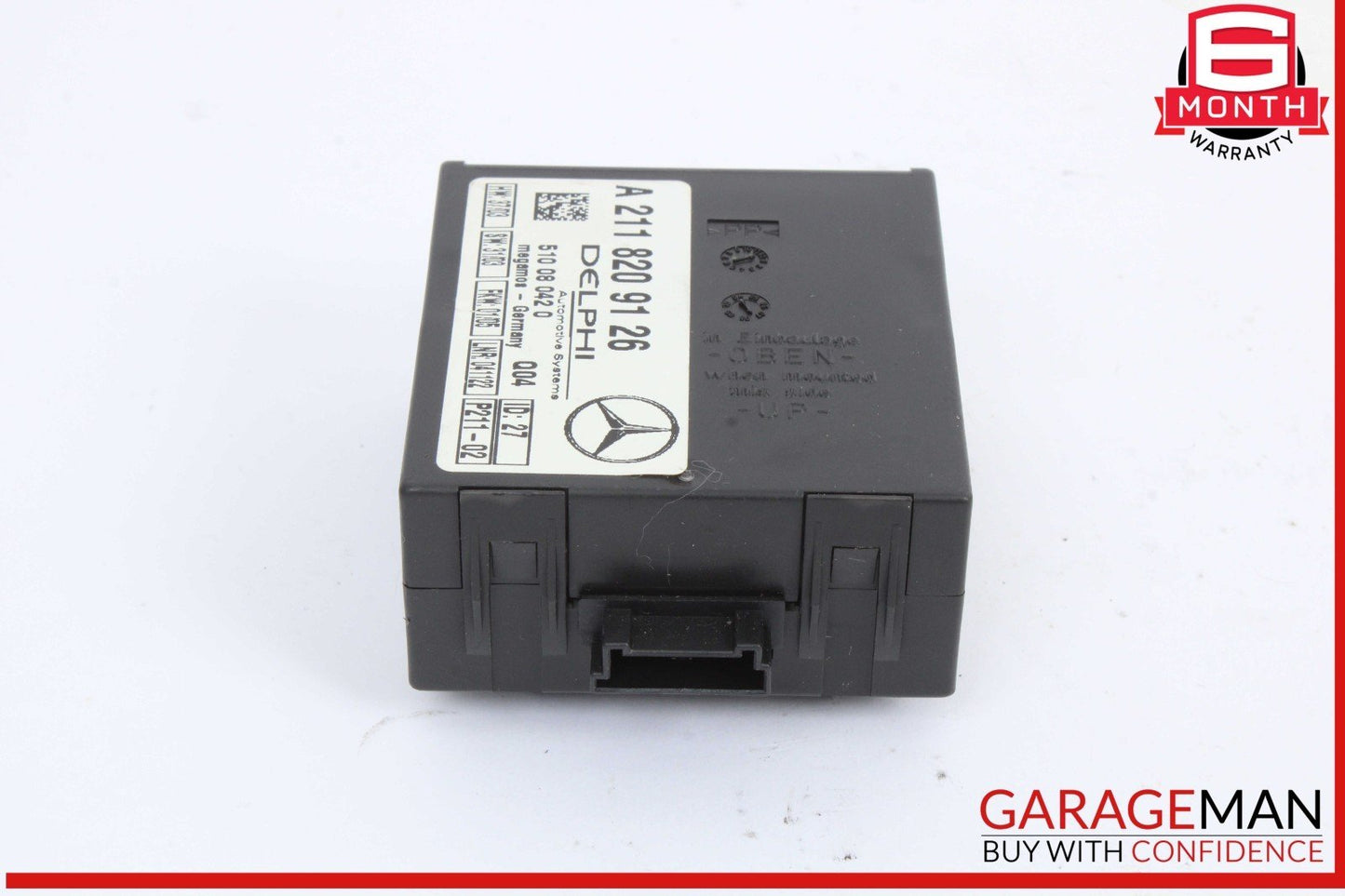 00-12 Mercedes W220 S430 SLK280 C230 E320 Anti Theft Alarm Module 2118209126 OEM