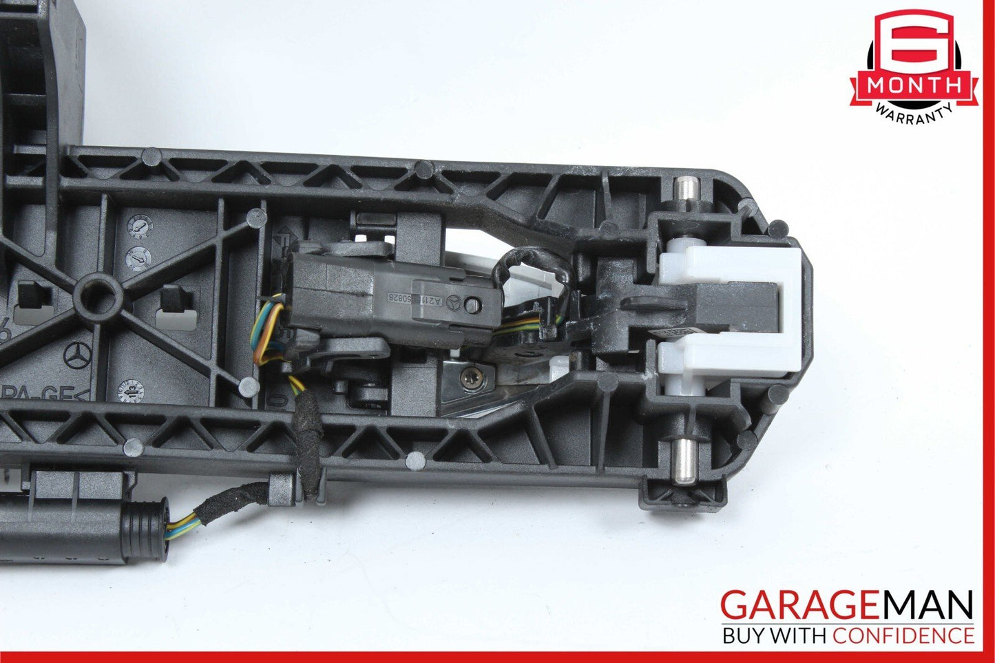 14-16 Mercedes W212 E350 E550 Rear / Front Right Side Exterior Door Handle White