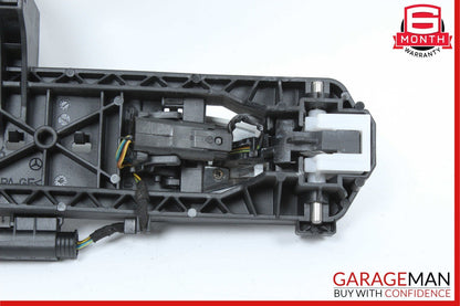 14-16 Mercedes W212 E350 E550 Rear / Front Right Side Exterior Door Handle White