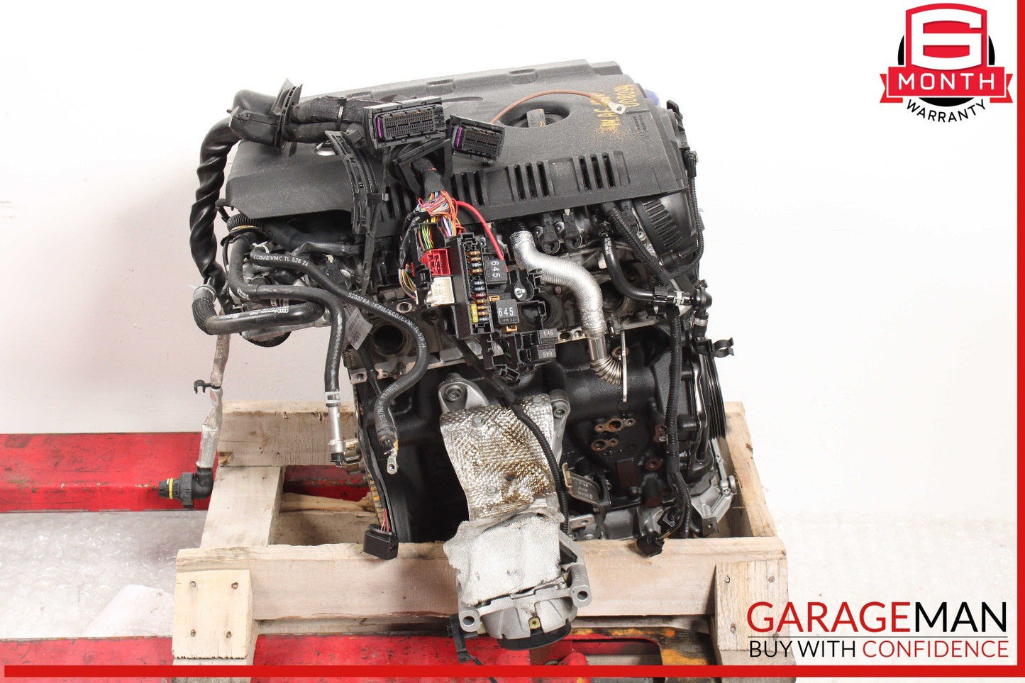12-15 Audi A6 2.0L Complete Engine Motor Block Assembly OEM 128k