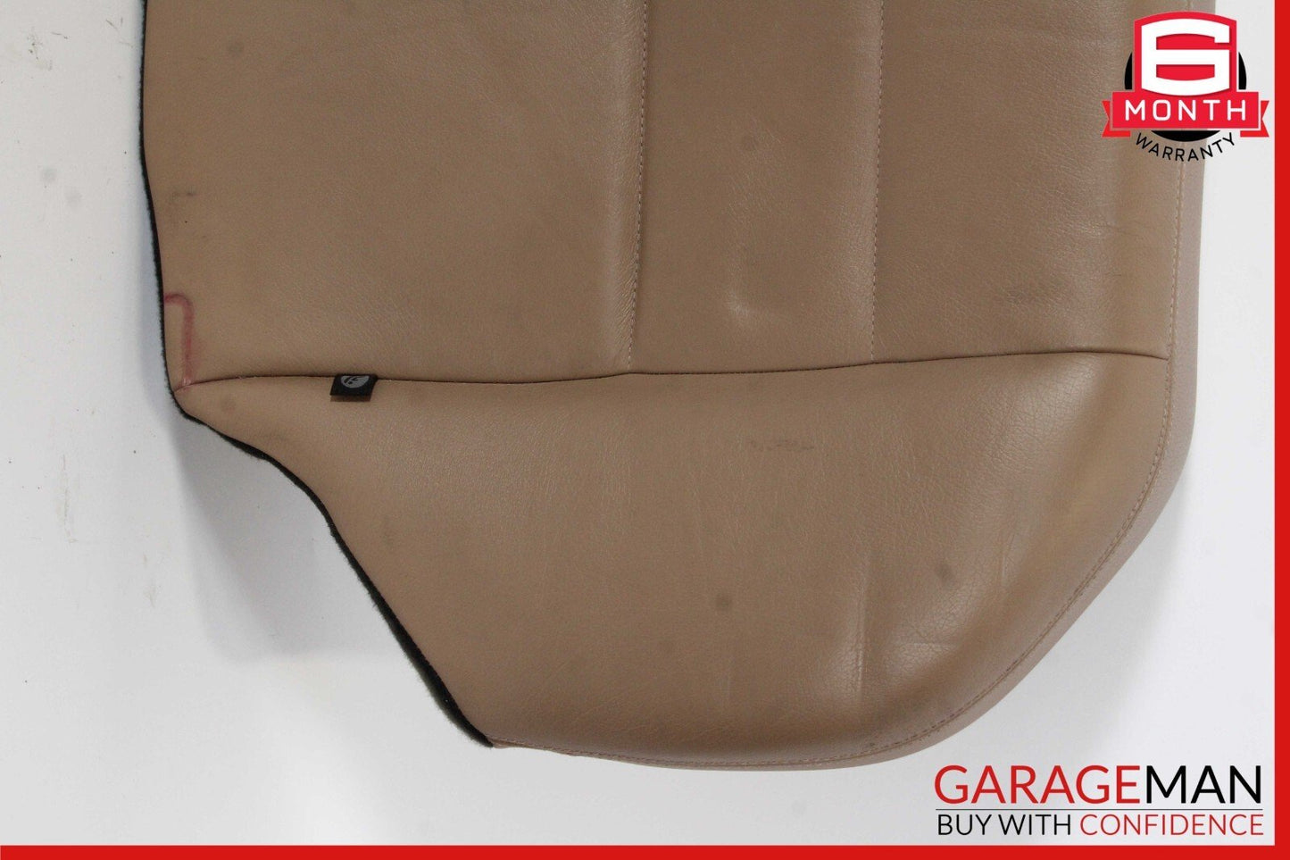 08-14 Mercedes W204 C300 Sedan Rear Bench Lower Bottom Seat Cushion Cover Brown
