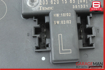 01-07 Mercedes W203 C230 C280 C320 Front Left Side Door Control Module OEM
