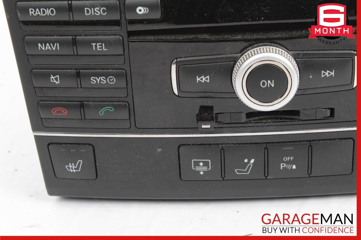 10-11 Mercedes W212 E350 E550 Radio Command Comand Head Unit CD Changer Player