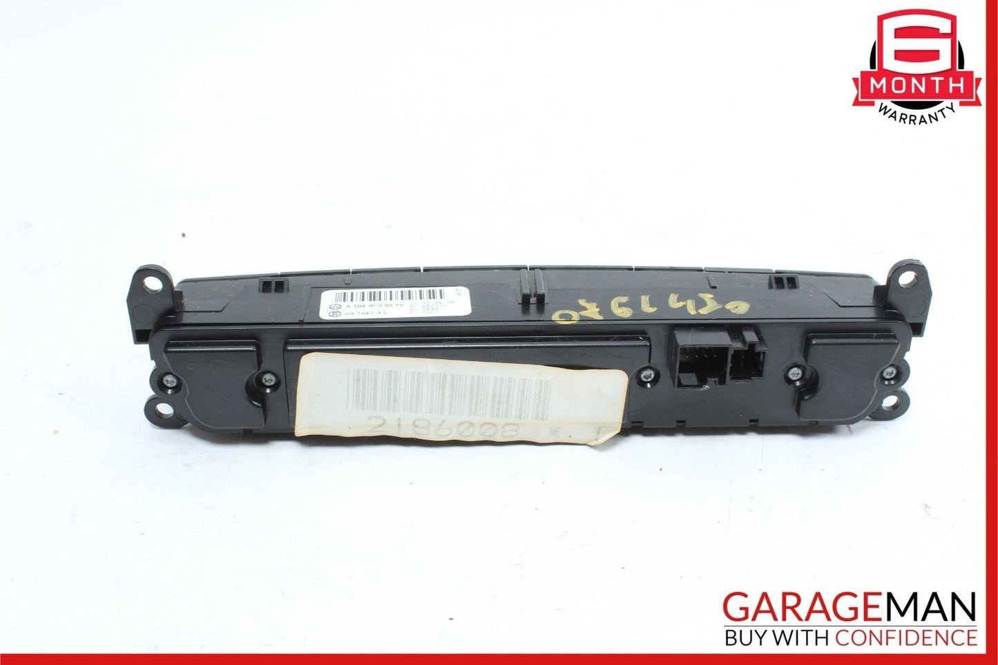 06-12 Mercedes X164 GL450 4MATIC Hazard Light Switch Control Panel 1648709210