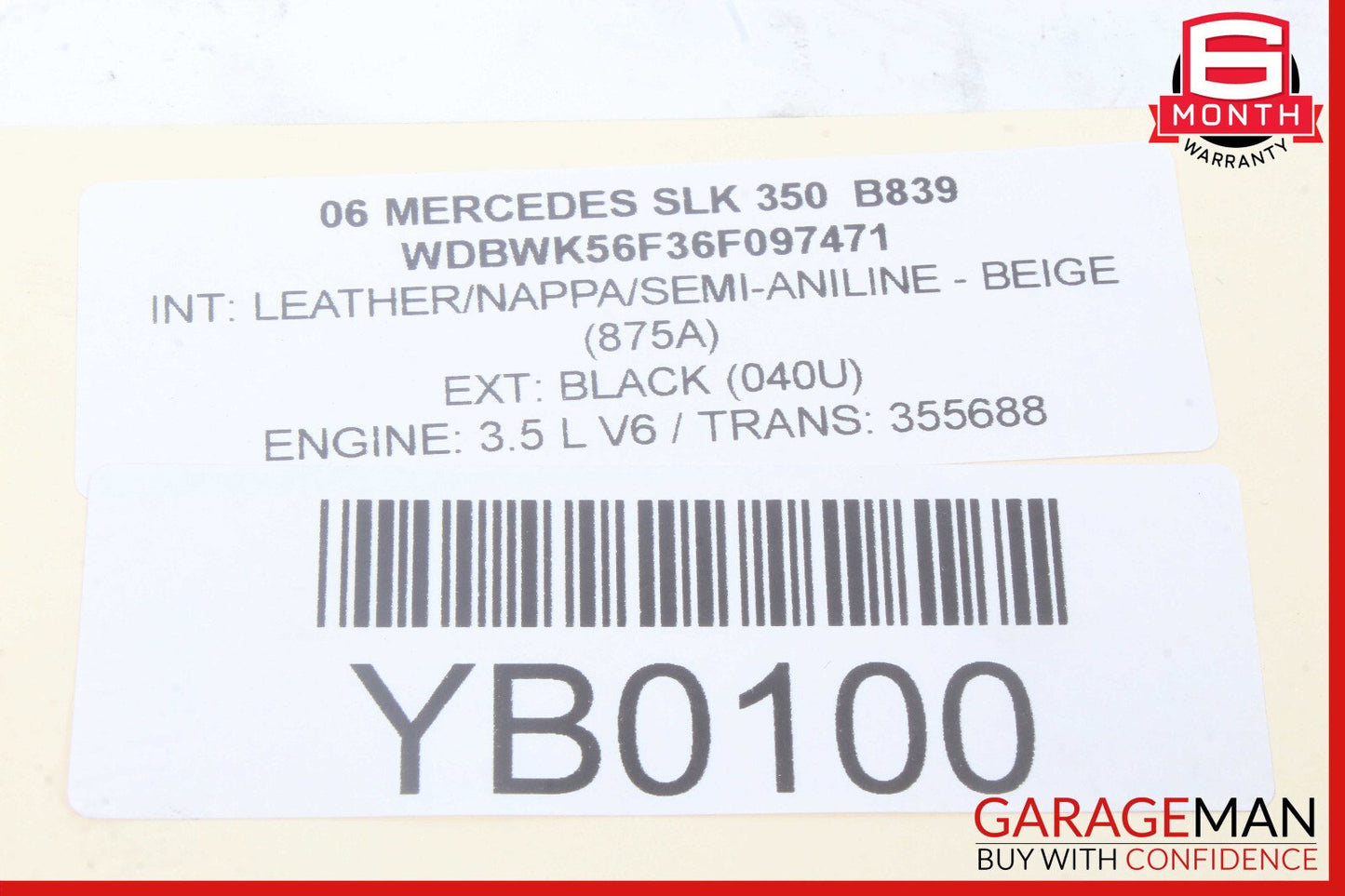 Mercedes R171 SLK350 CLK350 E320 C230 Anti Theft Alarm Module 2118209126 OEM