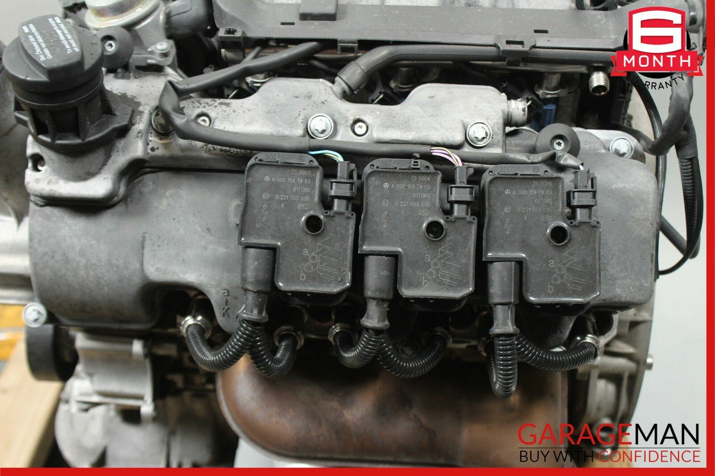 98-02 Mercedes CLK320 ML320 E320 Complete Engine Motor Block Assembly 198k