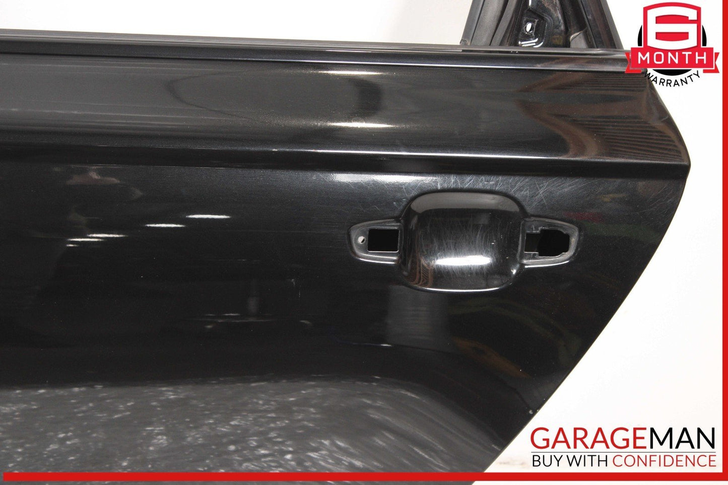 12-18 Audi A6 Rear Left Driver Side Exterior Door Shell Frame Panel OEM