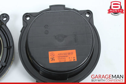 03-09 Mercedes W209 CLK500 C350 Rear Door Audio Sound Speaker Set of 2 Pc