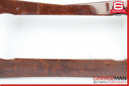 08-14 Mercedes W204 C300 AC A/C Climate Control Switch Trim Cover Wood Bezel
