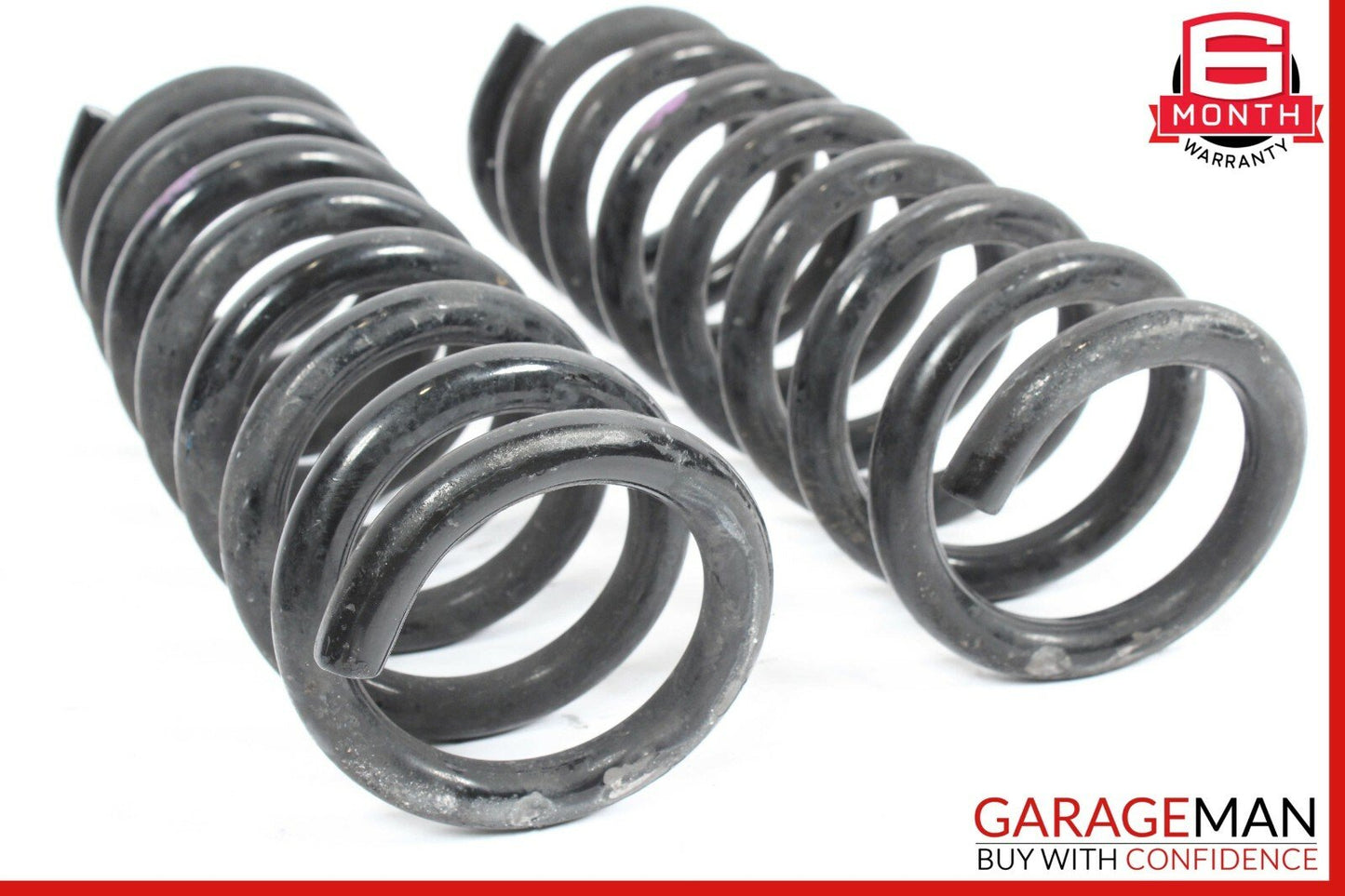 08-14 Mercedes W204 C300 Rear Left & Right Shock Absorber Coil Spring Set of 2