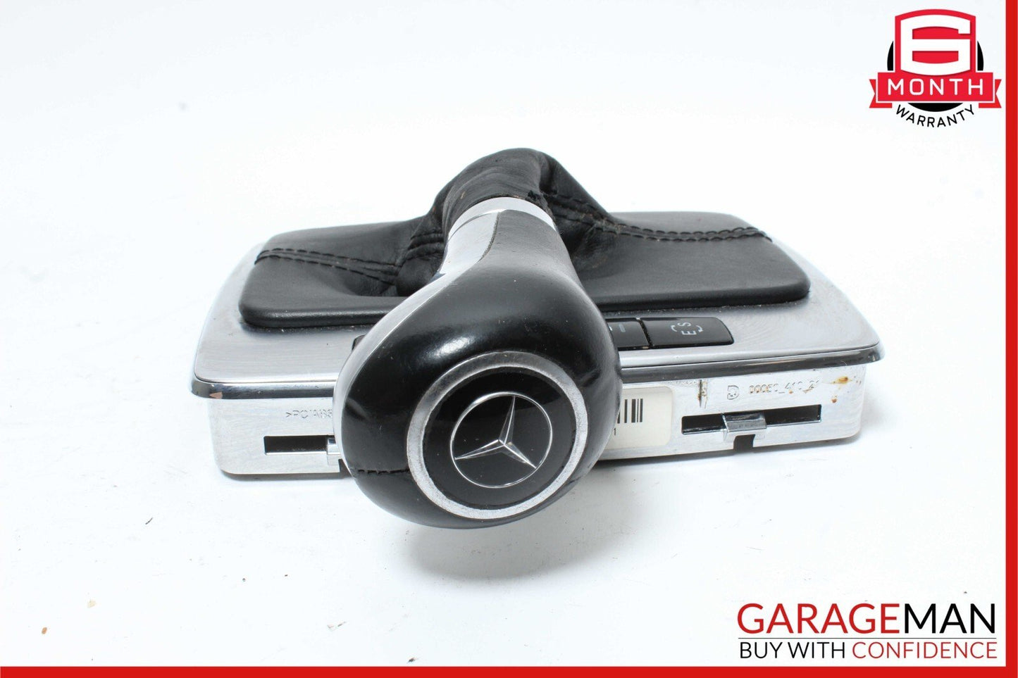 12-14 Mercedes W204 C250 C350 Gear Shift Selector Indicator Knob Boot Assembly