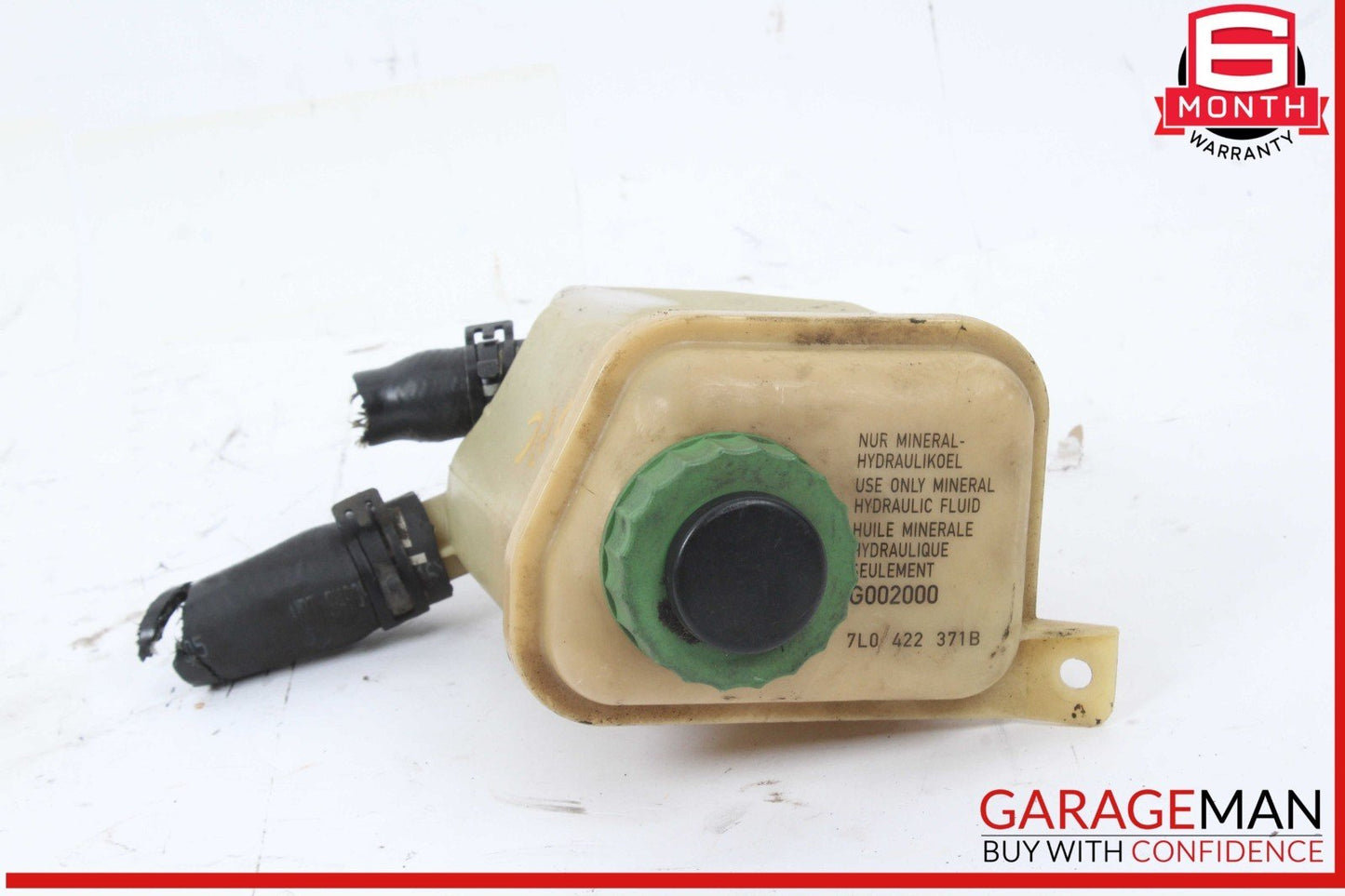 03-10 Porsche Cayenne 955 957 Power Steering Fluid Reservoir Tank 7L0422371B OEM