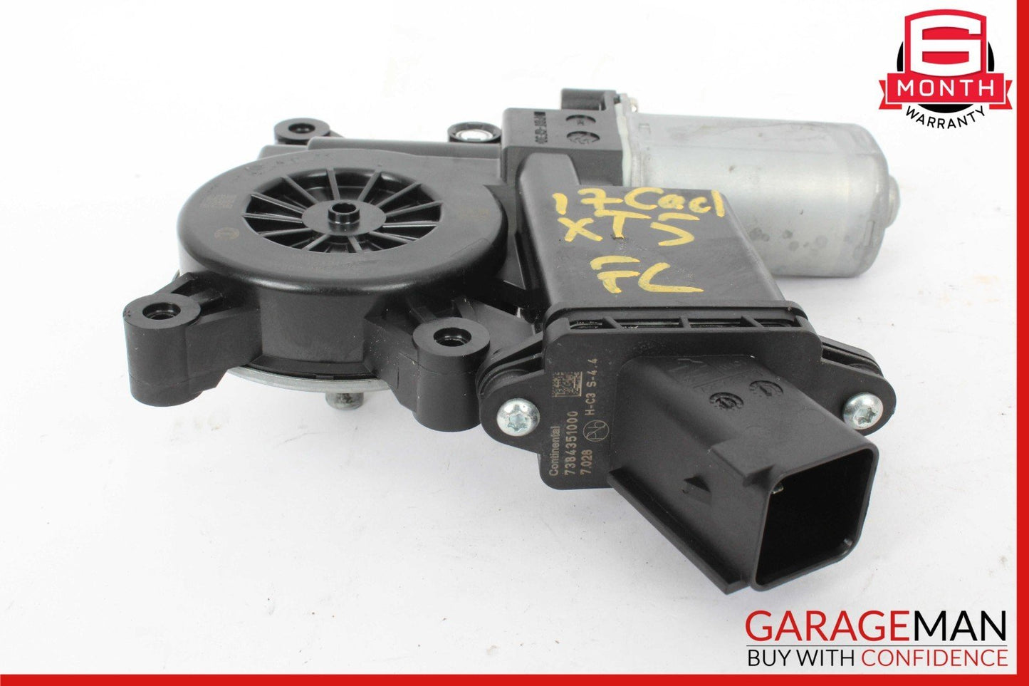17-20 Cadillac XT5 Front Left Driver Side Window Regulator Motor OEM