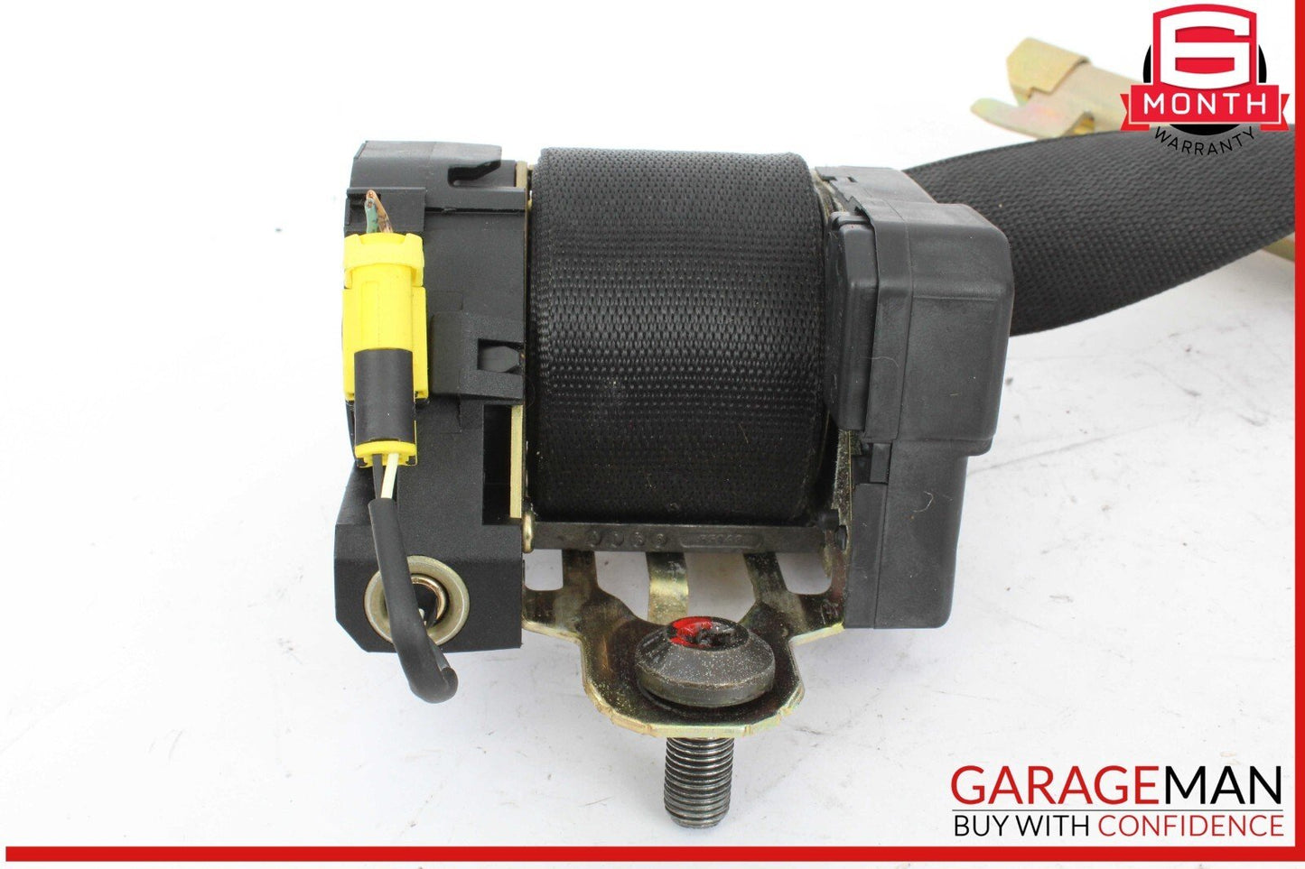 98-05 Mercedes W163 ML320 ML500 Rear Left Driver Side Seat Belt Retractor Black