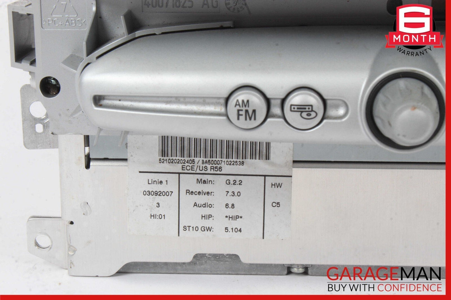 07-15 Mini Cooper GPS Navigation System CD/DVD Player 9170731