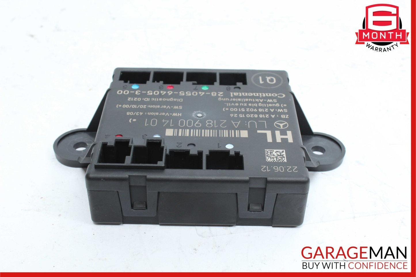 08-18 Mercedes W212 E550 CLS550 C300 Rear Left Side Door Control Module Unit