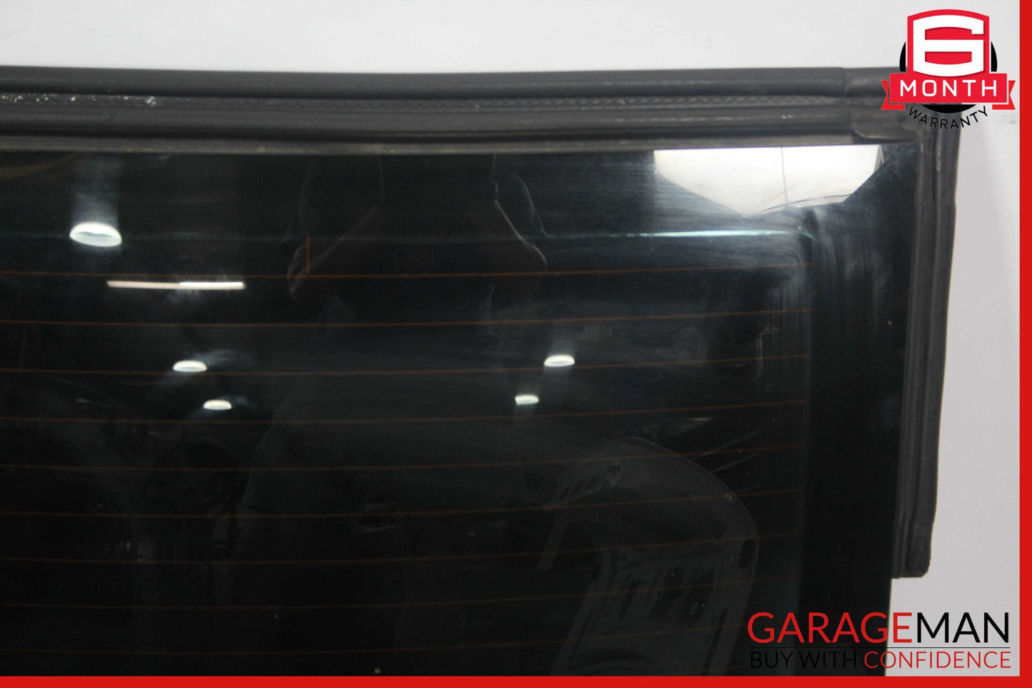 03-12 Mercedes R230 SL500 SL55 AMG Rear Back Windshield Glass Assembly OEM