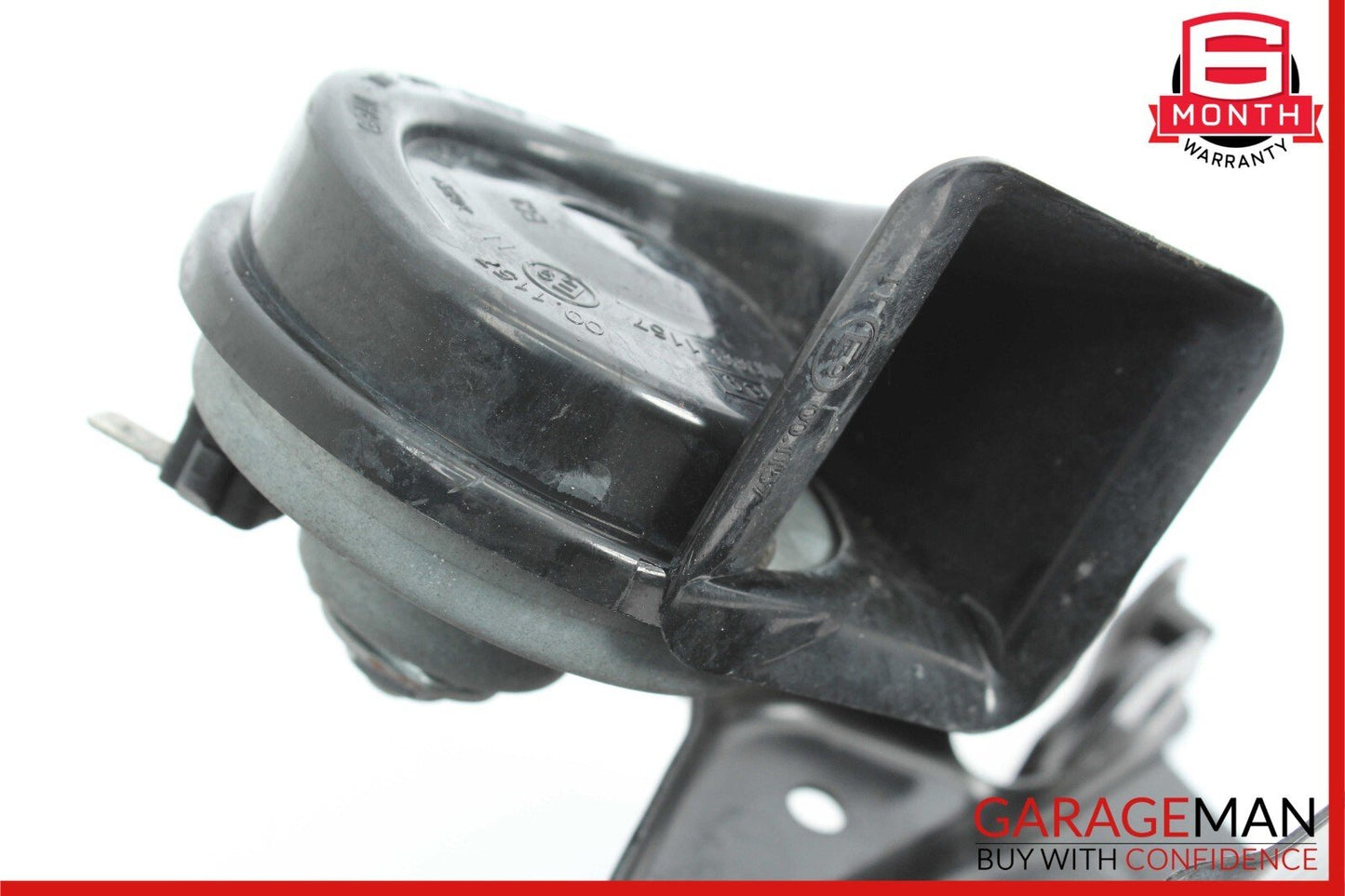 06-11 Mercedes W219 CLS550 Low Tone Horn Note Signal Alarm Siren w/ Bracket OEM