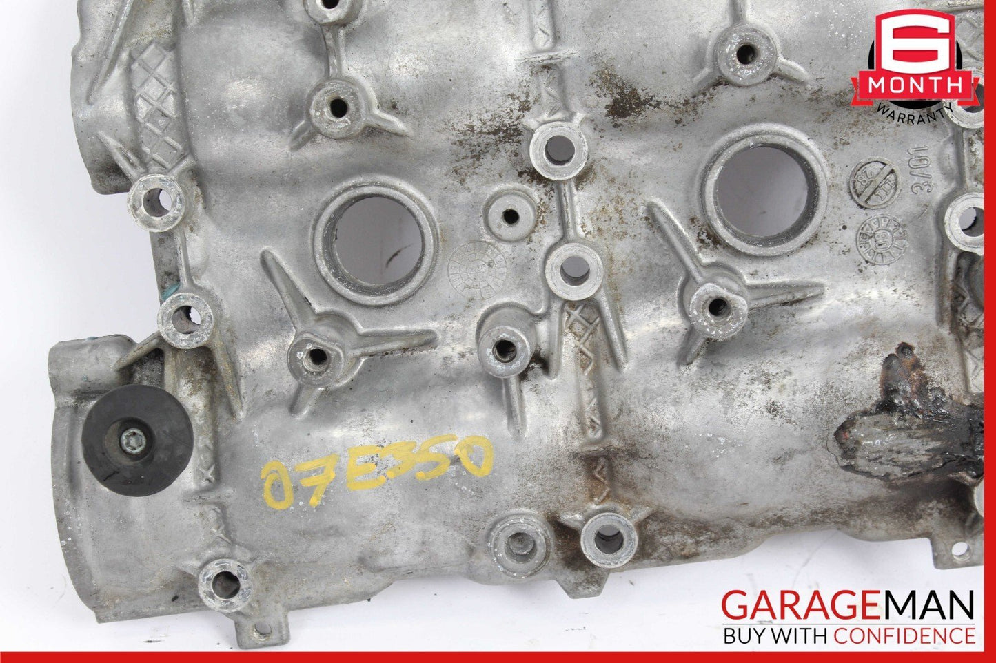 06-09 Mercedes W211 E350 CLK350 Left Side Cylinder Head Valve Cover OEM