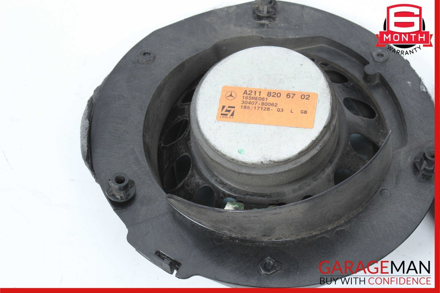 07-09 Mercedes W211 E63 E500 Front Left & Right Door Audio Sound Speaker Set