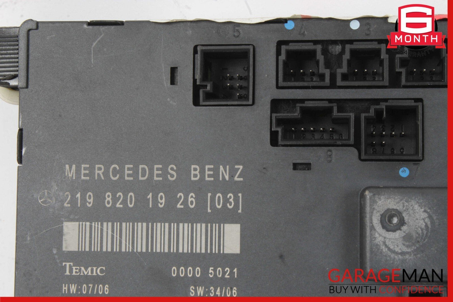 06-11 Mercedes W219 CLS63 CLS55 AMG Front Left Driver Door Control Module Unit